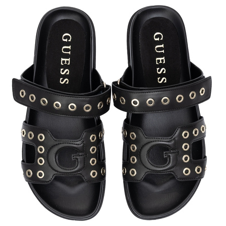 Guess Women's Platform Flip Flops Black FLPFAS-ELE03-BLK