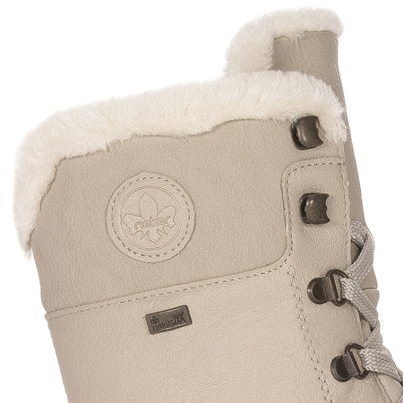 Rieker Boots women's beige insulated boots