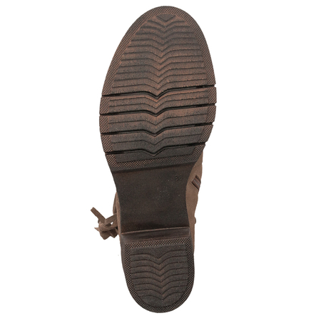 Maciejka Light Brown Women's Velor Boots