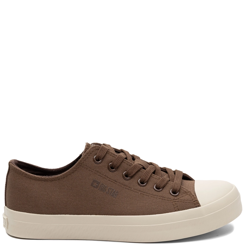 Big Star Canvas Platform Sneakers Brown TT274123-BROWN