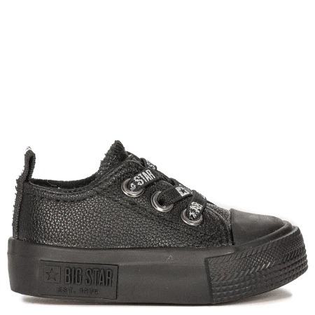 Big Star Trampki dziecięce niemowlęce Black czarne