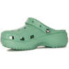 Crocs Classic Platform Clog Jade Stone Slides