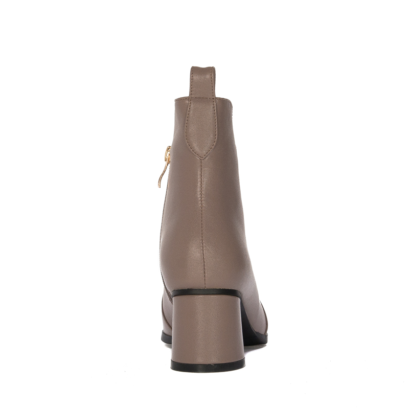 S.Barski Women's boots ankle boots beige