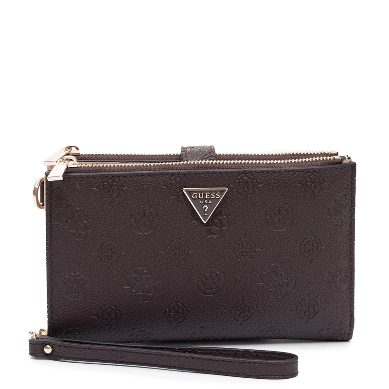 Guess Blake Women's Wristlet Wallet Brown SWPD2222157-BROWN