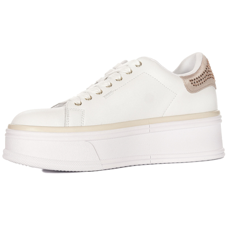 Liu Jo Sneakersy Damskie Na Platformie Białe