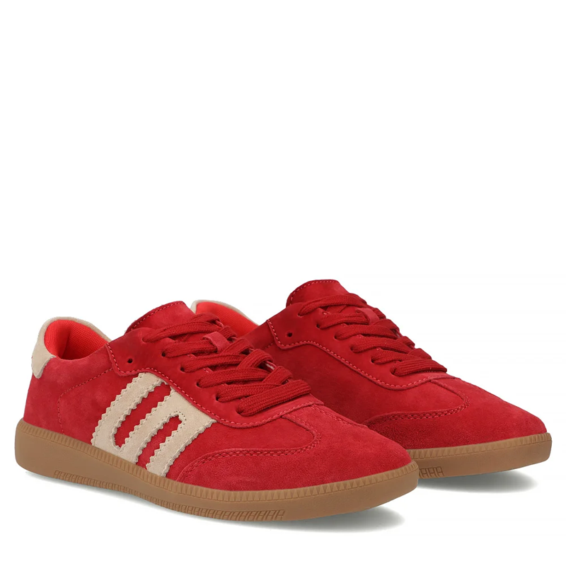 Filippo Suede Sneakers Red DP7549-26-RD