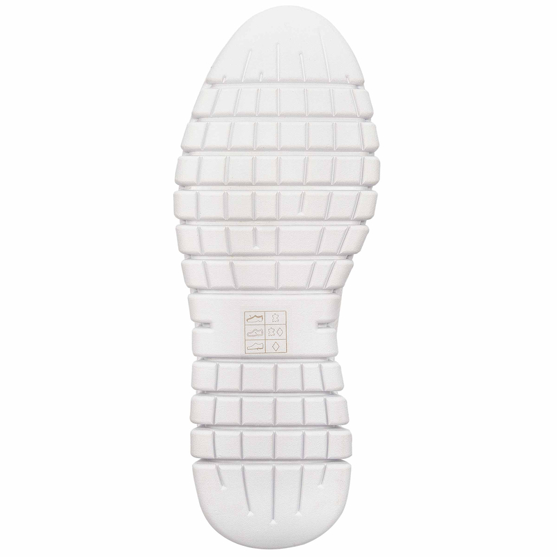 Filippo White Leather Sneakers