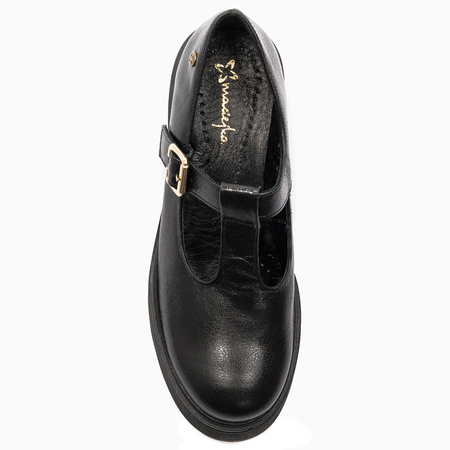 Maciejka 6271A-01/00-1 Black flat shoes