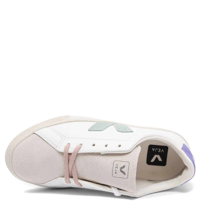 Veja Women's Leather Sneakers White Matcha Lavende 