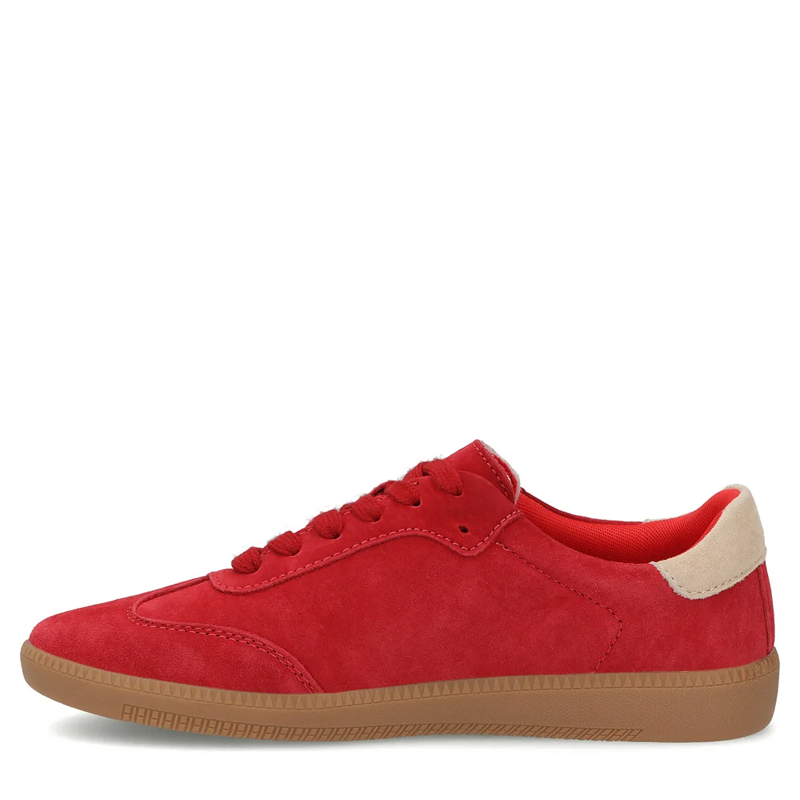 Filippo Skórzane Sneakersy Czerwone DP7549-26-RD