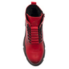 Artiker Women's Red warmed leather boots