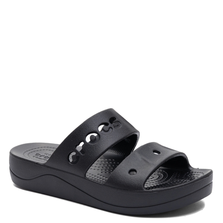 Crocs Classic Women's Platform Slides Black 208188-001