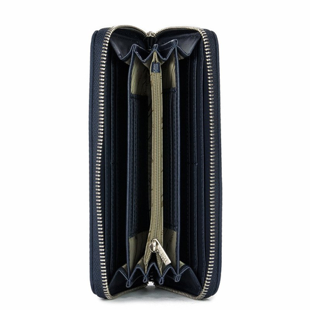 Portfel U.S. POLO ASSN. Springf L Zip Ard Wallet BEUPA5094WIP212 Navy Granatowy