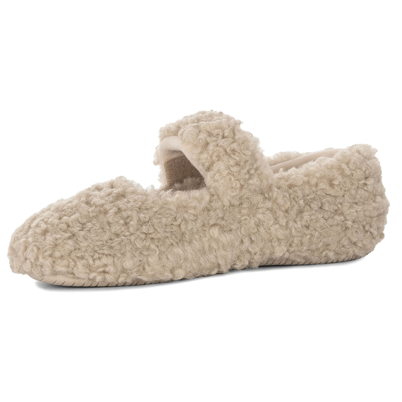 Verbenas Home Slippers Cream