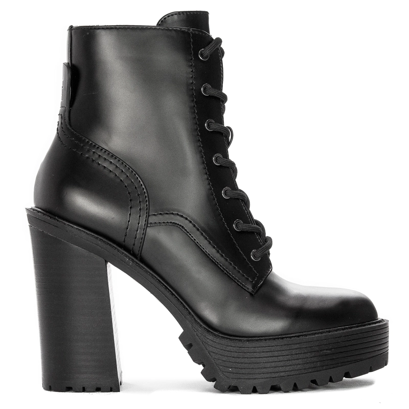 Botki damskie Guess KALISSA Black Czarne