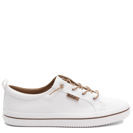 Lee Cooper Trendy Slip-on Elastic Laces Sneakers White LCW-26-02-4058L
