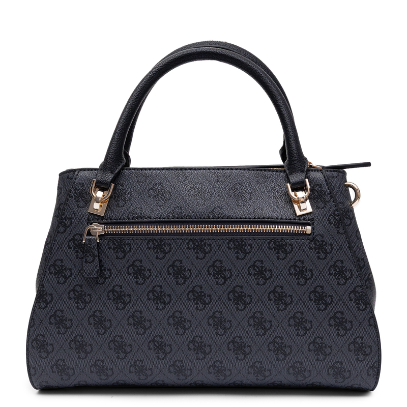 Guess Elegant Monogram Classic Handbag Black HWBG9672070-COAL