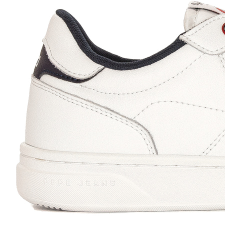 Pepe Jeans Sneakersy buty męskie Kore Britt M White Białe