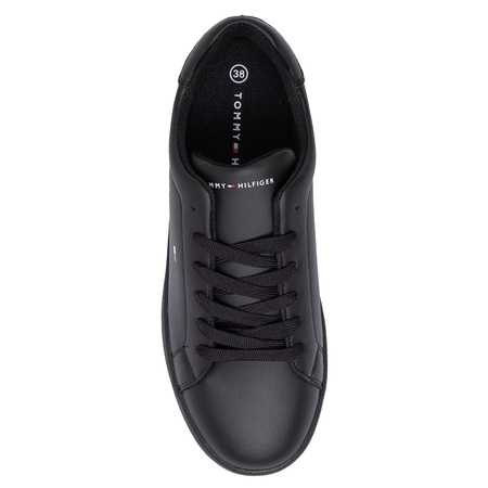 Tommy Hilfiger Sneakersy Damskie Sznurowane Czarne T3X9-34073-1355999