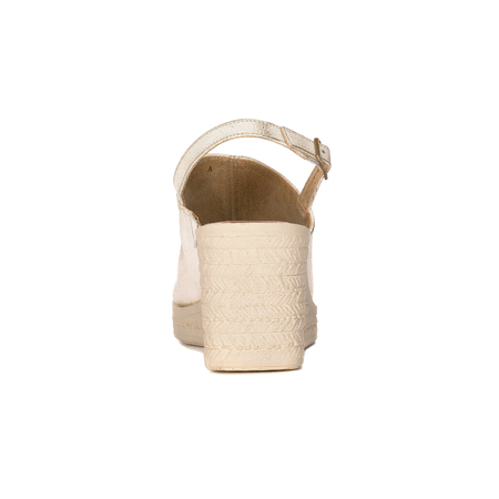 Maciejka Women's Sandals On Heel Beige & Gold