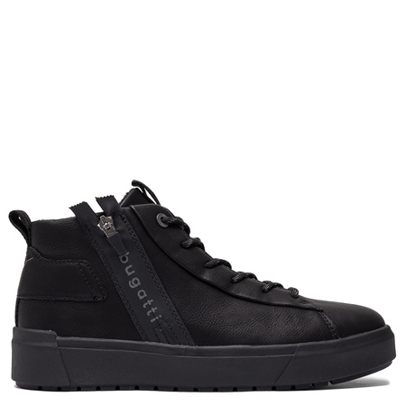 Bugatti Men's Lace-Up Ankle Boots Black