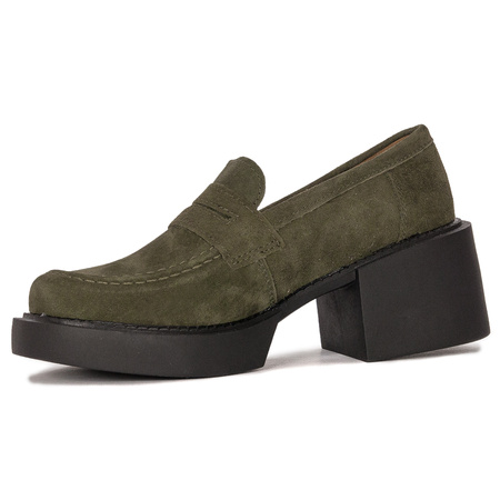 Filippo Khaki women's Flat Shoes