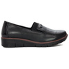 Filippo DP3160-22 BK Black Flat Shoes
