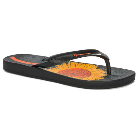 Ipanema Ant Temas XII Fem Black Yellow Orange flip-flops Slippers