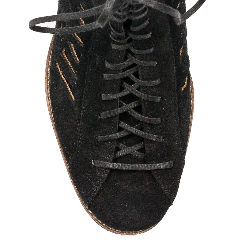 Maciejka Black Women's Lace-Up Boots