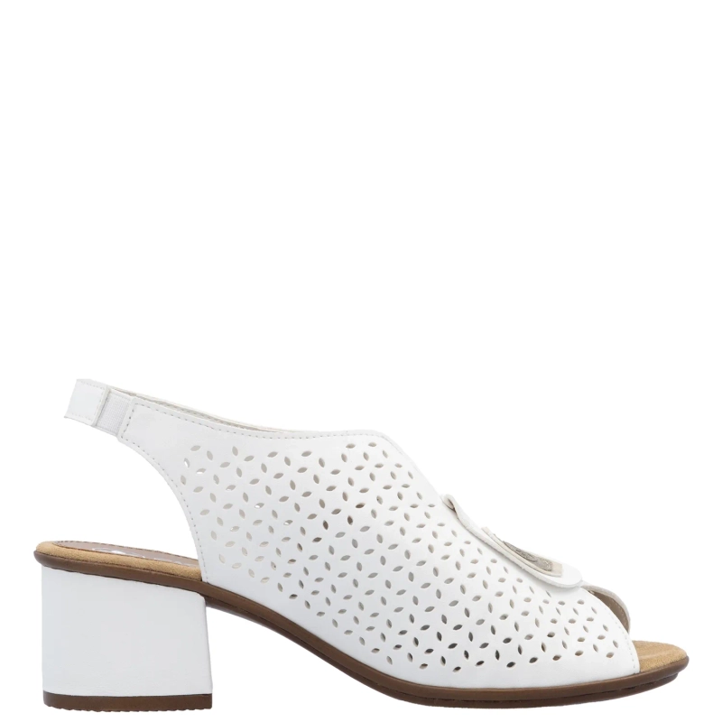 Rieker Women's White Sandals