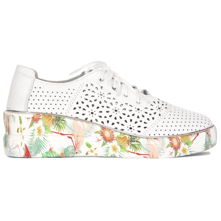 Artiker Sneakersy Damskie Białe