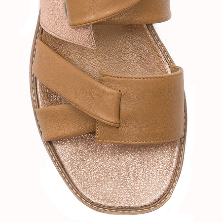 Maciejka Brown Women's Slides