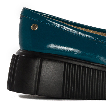 Maciejka Women's turquoise Flat Shoes 06288-06/00-5
