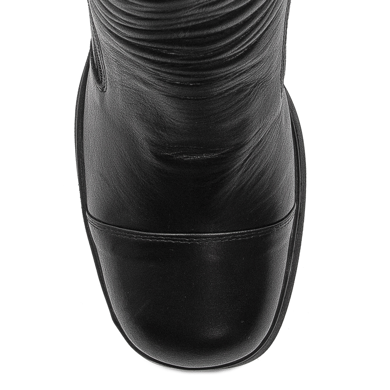 Boccato Women's Leather Boots warmed Black