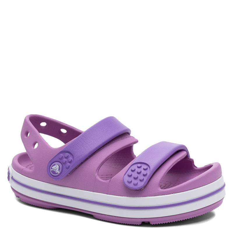 Crocs Lekkie Sandały Dziewczęce Fioletowe 209423-6WQ