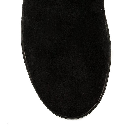 Rieker Y4470-00 Black Knee-high Boots