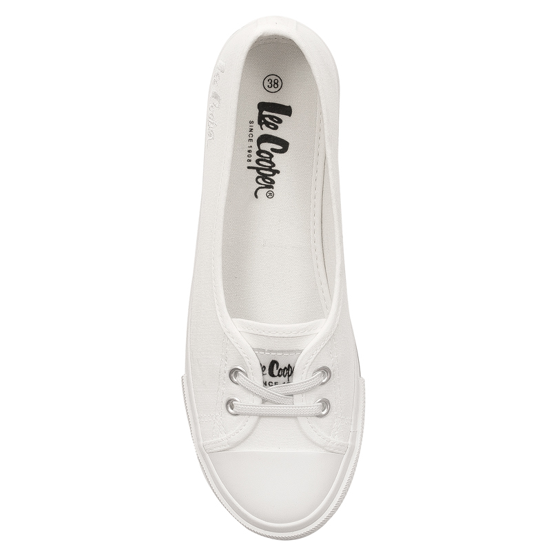 Lee Cooper Slip On White Sneakers