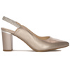 Bioeco Women Pumps On Heel Beige