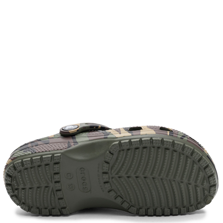 Crocs Classic Camo Clog Klapki Dziecięce Chłopięce Moro 211879-3TC