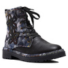 Laura Vita Women's Lace-Up Boots Charbon
