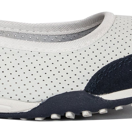 Filippo DP142-24 WH NV White/Navy Ballerina