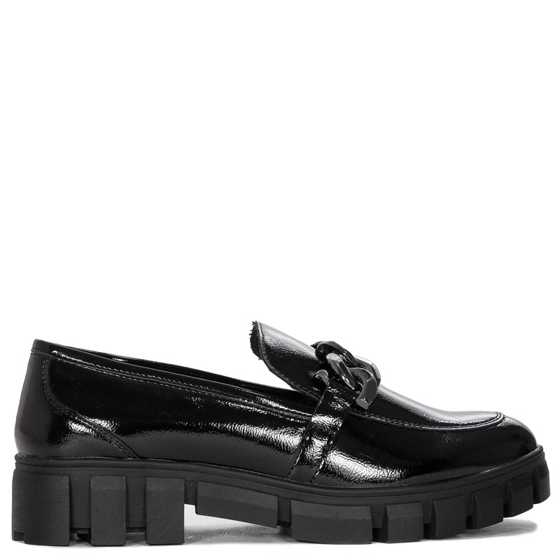 Women's loafers shoes Sergio Leone Black