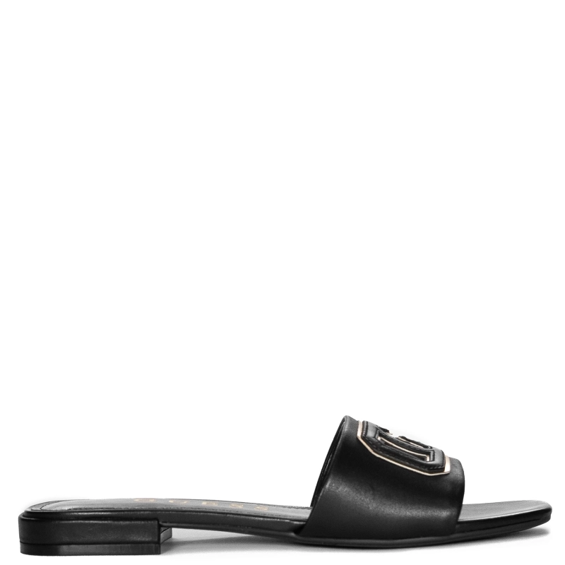 Guess Klapki Damskie Czarne