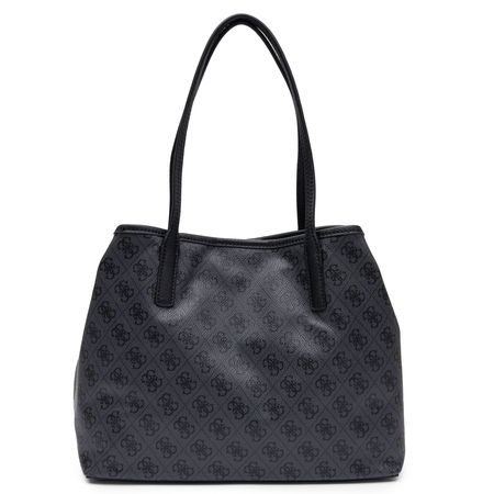 Guess Victtoria Women's Shopper Bag 2-In-1 Debossed Black HWESG951428-BLK