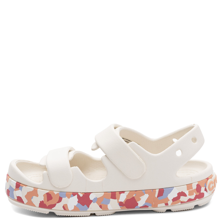 Crocs Classic Cross Strap Sandal Sandały Dziewczęce Beżowe 212527-2MK