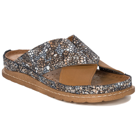 Maciejka Brown Women's Slides