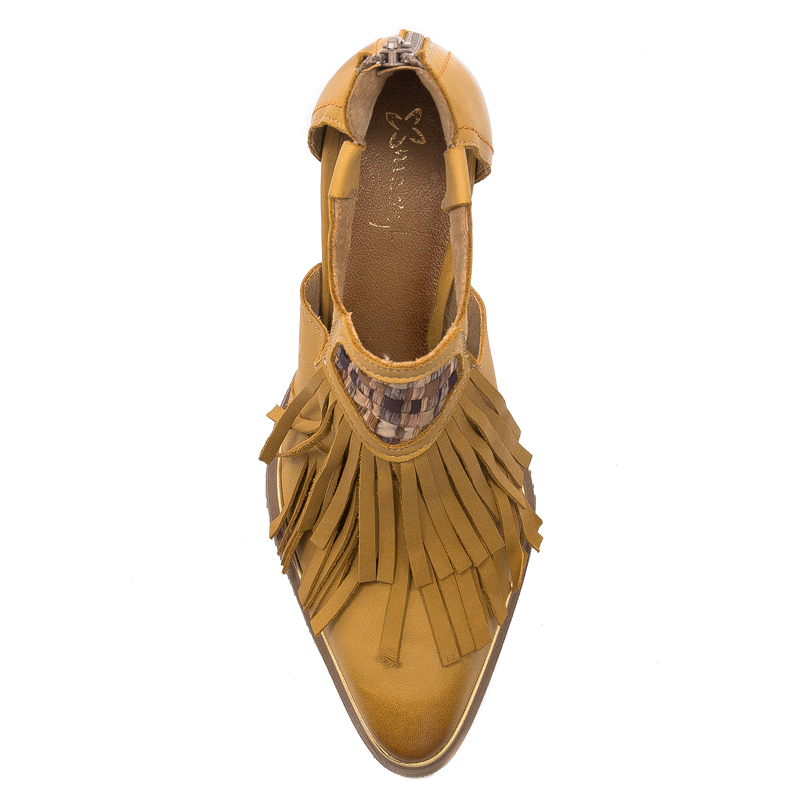Maciejka 05807-07/00-5 Women's Yellow Shoes