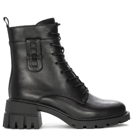 Filippo Botki damskie ocieplane Black czarne