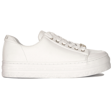 Guess women's shoes with the LULLU platform white
