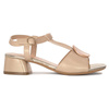 Sergio Leone Women's Sandals On A High Heel Chamoiss